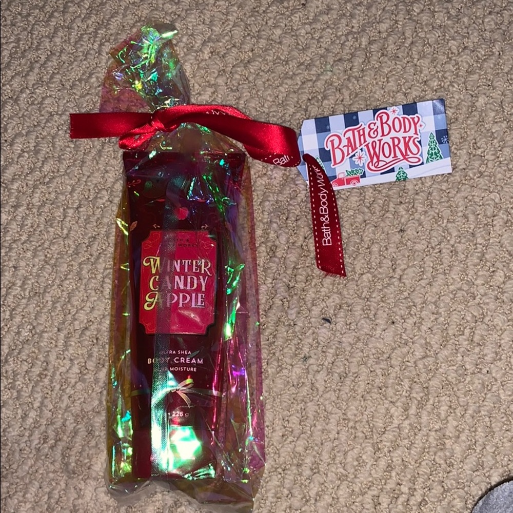 Winter candy apple cream